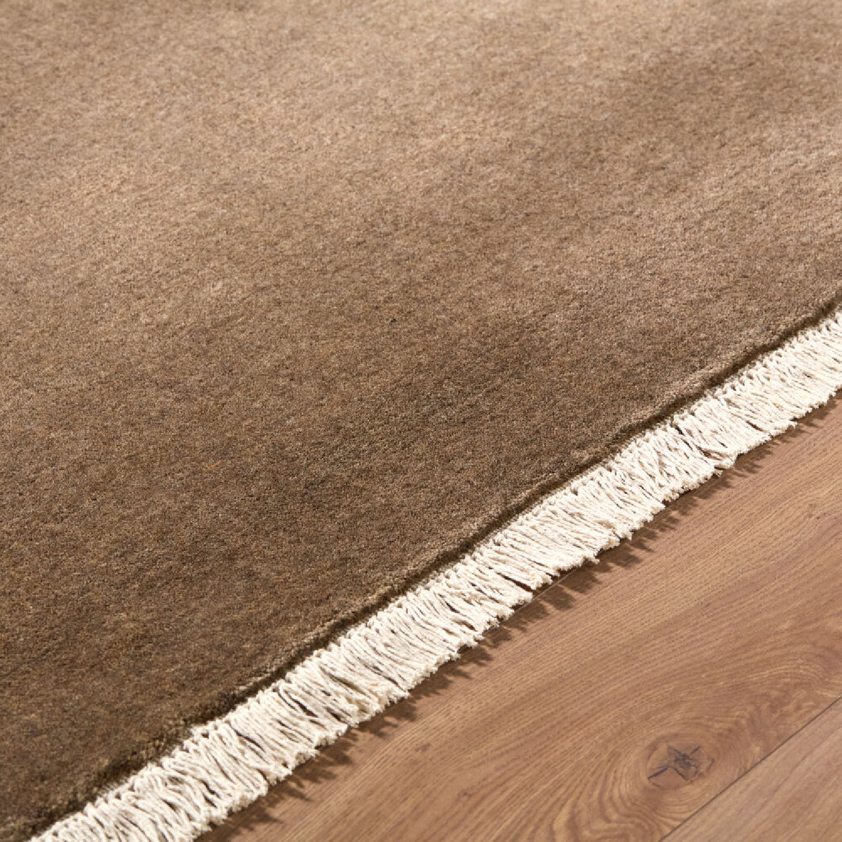   Modern European furniture - Hand-Loomed Wool Fringe Square Carpet - www.oroa.com | Oroa.com