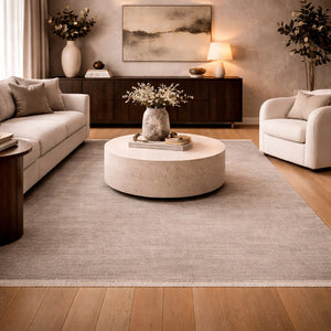   Modern furniture - Hand-Loomed Wool Fringe Table Runner - www.oroa.com | Oroa.com