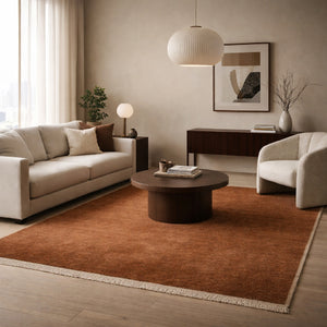   Modern furniture - Hand-Loomed Wool Fringe Carpet - www.oroa.com | Oroa.com