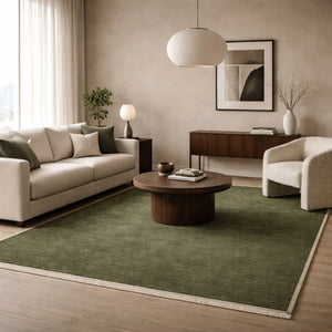   Modern furniture - Hand-Loomed Wool Fringe Carpet - www.oroa.com | Oroa.com