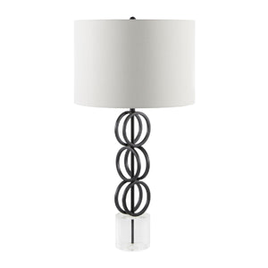   Modern European furniture - Metal Rings Accent Table Lamp - www.oroa.com | Oroa.com