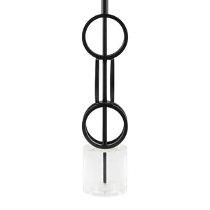  Modern European furniture - Metal Rings Accent Table Lamp - www.oroa.com | Oroa.com