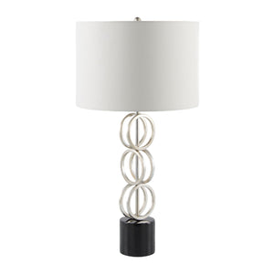   Modern European furniture - Metal Rings Accent Table Lamp - www.oroa.com | Oroa.com