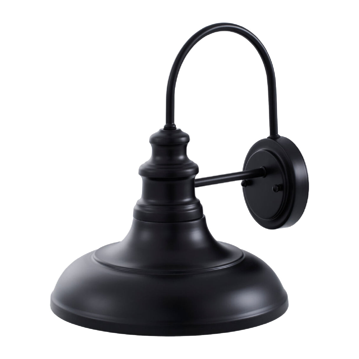   Modern European furniture - Black Metal Accent Wall Lamp - www.oroa.com | Oroa.com