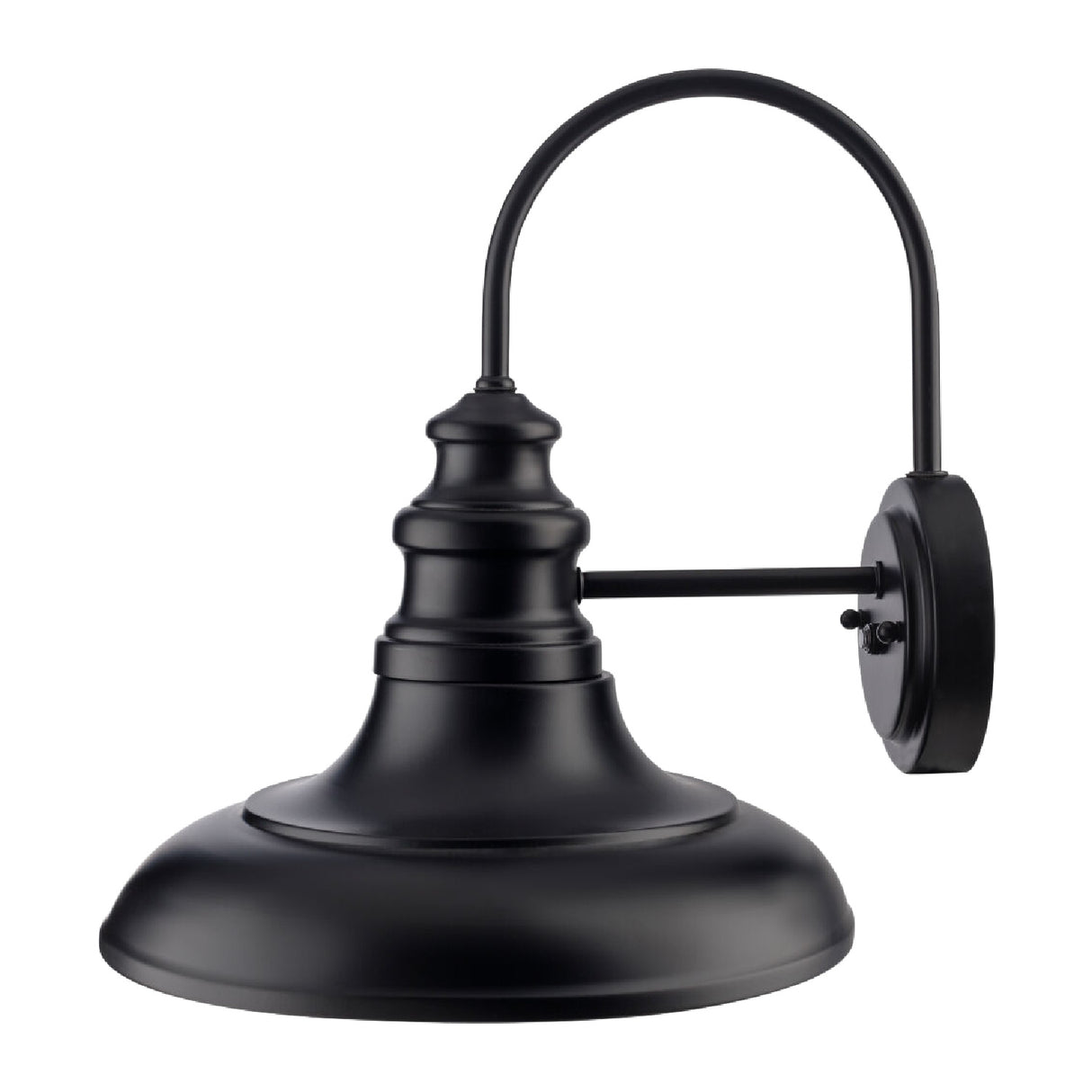   Modern European furniture - Black Metal Accent Wall Lamp - www.oroa.com | Oroa.com