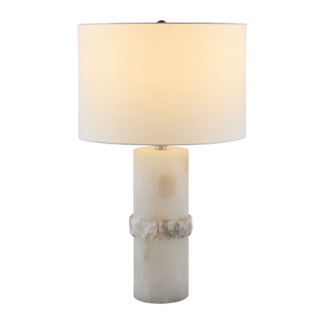   Modern European furniture - Cream Stone Accent Table Lamp - www.oroa.com | Oroa.com