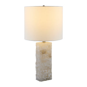   Modern European furniture - Cream Stone Accent Table Lamp - www.oroa.com | Oroa.com