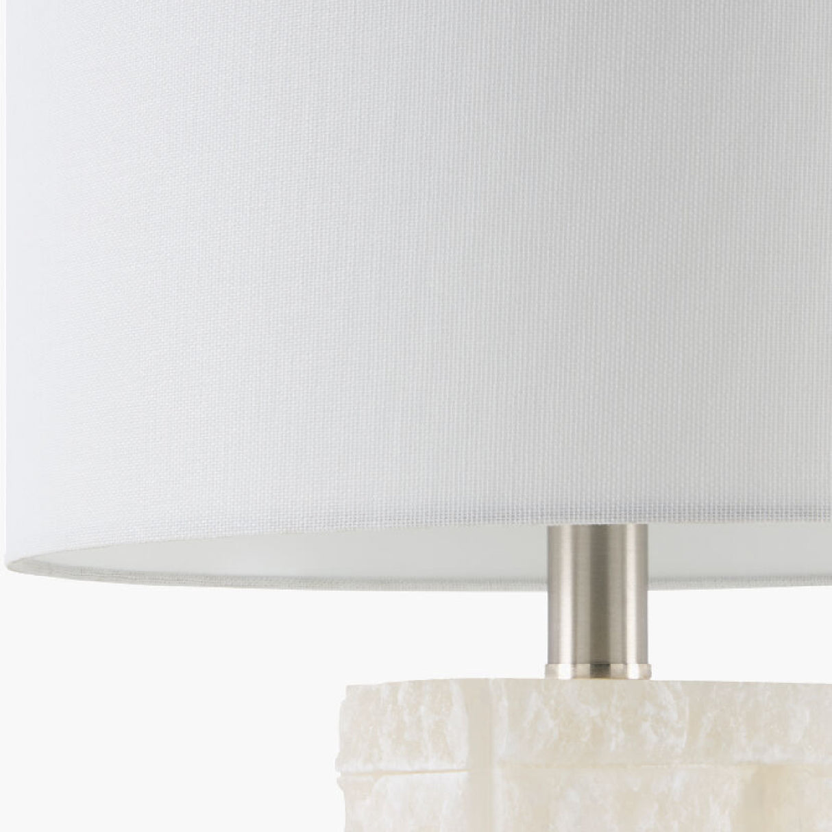   Modern European furniture - Cream Stone Accent Table Lamp - www.oroa.com | Oroa.com