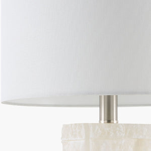   Modern European furniture - Cream Stone Accent Table Lamp - www.oroa.com | Oroa.com