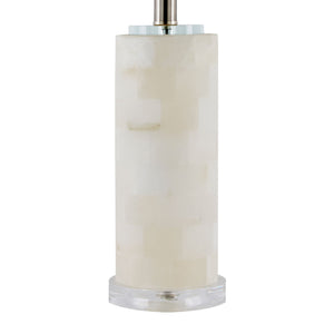   Modern European furniture - Burnished Cream Stone Table Lamp - www.oroa.com | Oroa.com