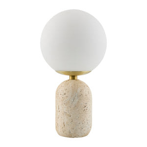  Modern European furniture - White Glass Globe Table Lamp - www.oroa.com | Oroa.com