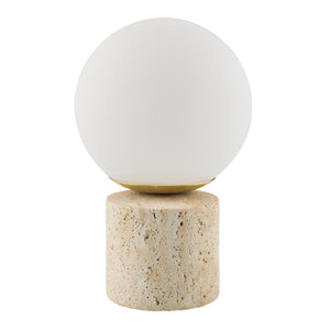   Modern European furniture - White Glass Globe Table Lamp - www.oroa.com | Oroa.com