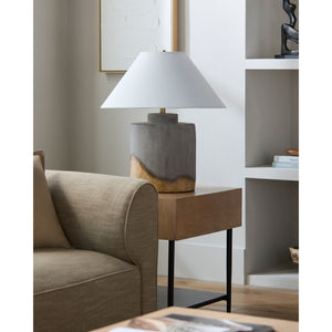   Modern European furniture - Two-Toned Ceramic Table Lamp - www.oroa.com | Oroa.com