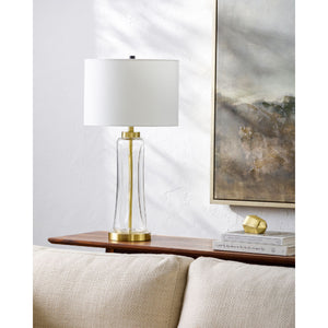   Modern European furniture -  Translucent Glass Cotton Table Lamp - www.oroa.com | Oroa.com