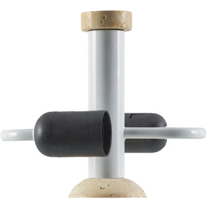   Modern European furniture - Metal Shade Travertine Table Lamp L - www.oroa.com | Oroa.com
