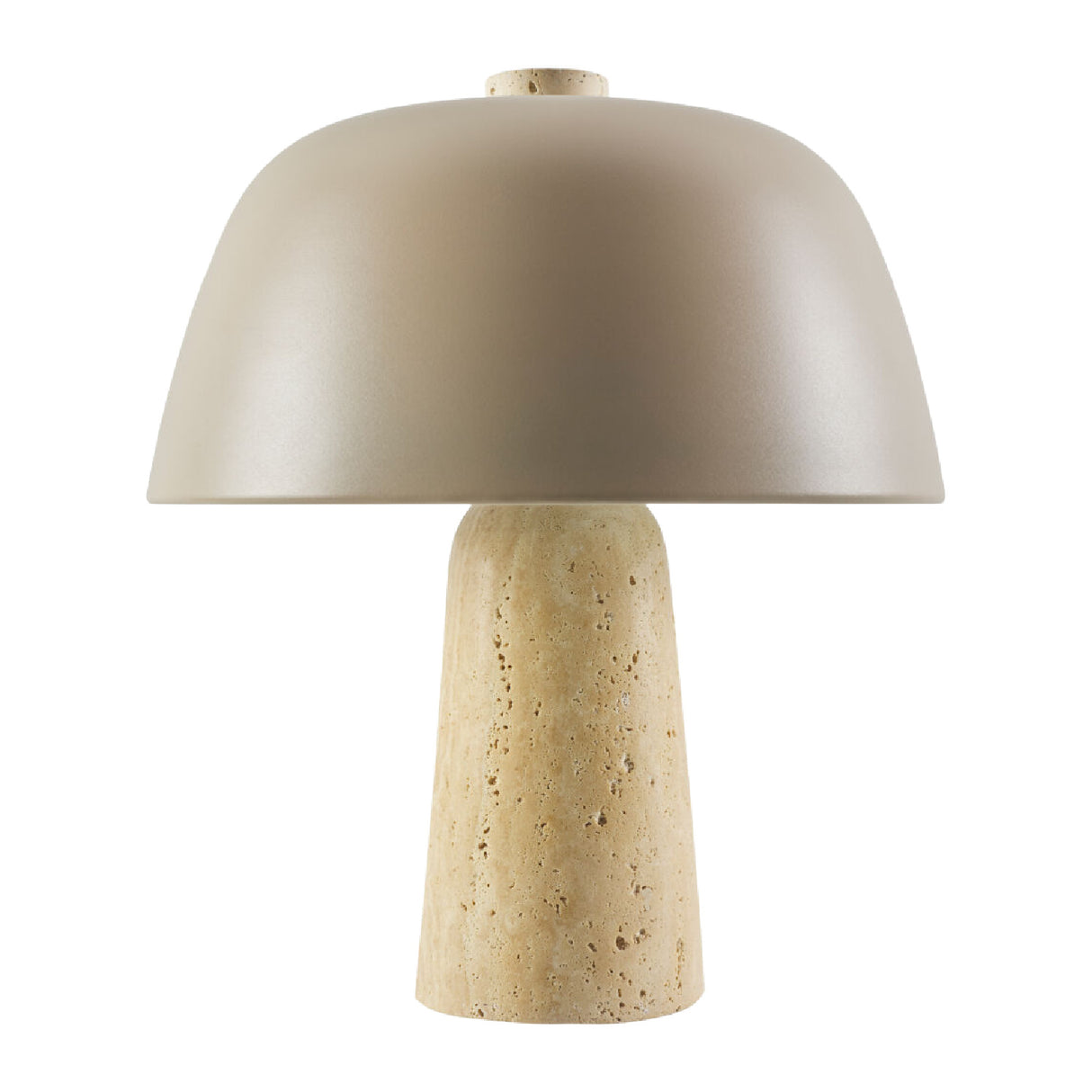   Modern European furniture - Metal Shade Travertine Table Lamp S - www.oroa.com | Oroa.com