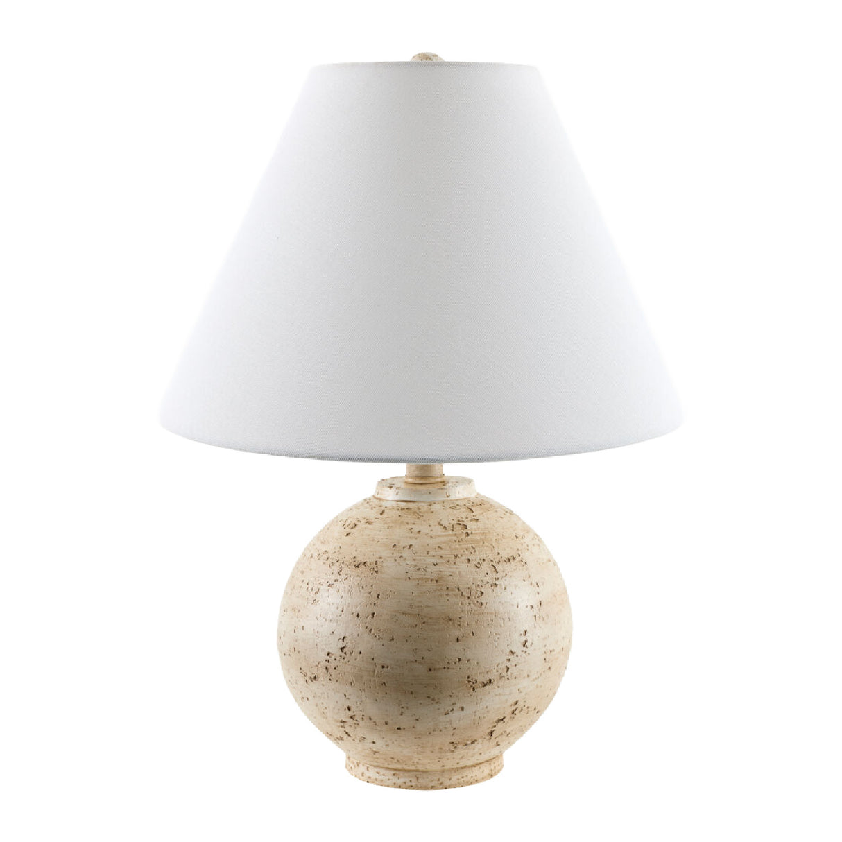   Modern European furniture - Cream Sphere Base Table Lamp - www.oroa.com | Oroa.com