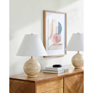   Modern European furniture - Cream Sphere Base Table Lamp - www.oroa.com | Oroa.com