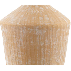   Modern European furniture - Glazed Beige Ceramic Table Lamp - www.oroa.com | Oroa.com