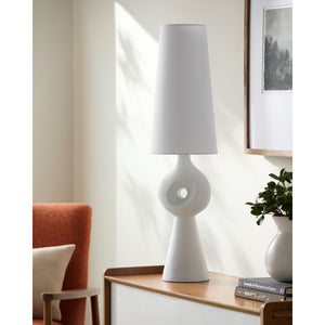   Modern European furniture - Sculptured Base Accent Table Lamp - www.oroa.com | Oroa.com