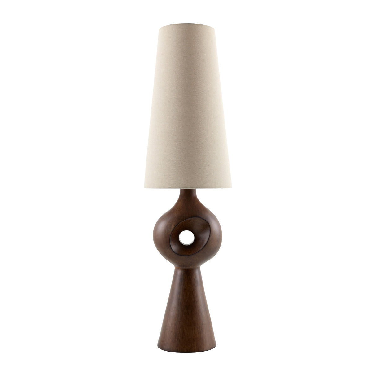   Modern European furniture - Sculptured Base Accent Table Lamp - www.oroa.com | Oroa.com