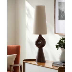   Modern European furniture - Sculptured Base Accent Table Lamp - www.oroa.com | Oroa.com