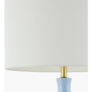   Modern European furniture - Fluted Glazed Ceramic Table Lamp - www.oroa.com | Oroa.com