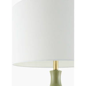   Modern European furniture - Fluted Glazed Ceramic Table Lamp - www.oroa.com | Oroa.com
