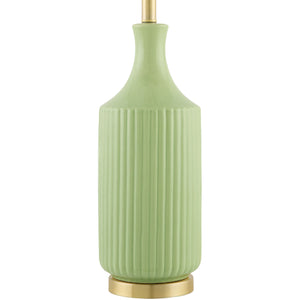   Modern European furniture - Fluted Glazed Ceramic Table Lamp - www.oroa.com | Oroa.com
