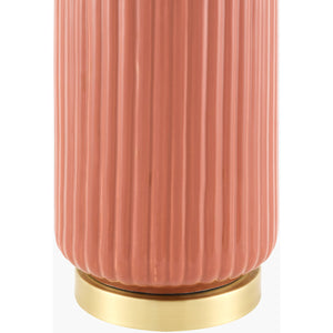   Modern European furniture - Fluted Glazed Ceramic Table Lamp - www.oroa.com | Oroa.com