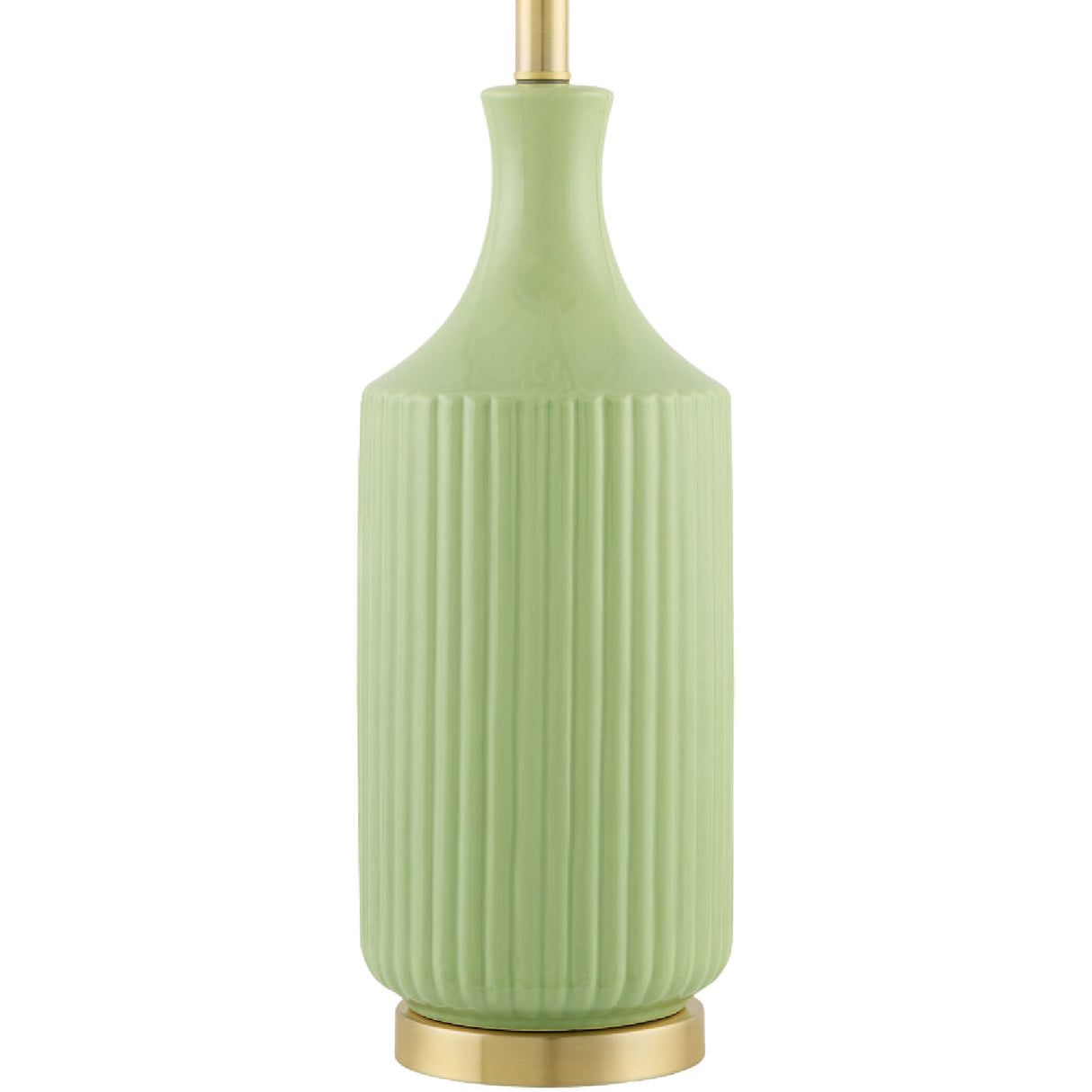   Modern European furniture - Fluted Glazed Ceramic Table Lamp - www.oroa.com | Oroa.com