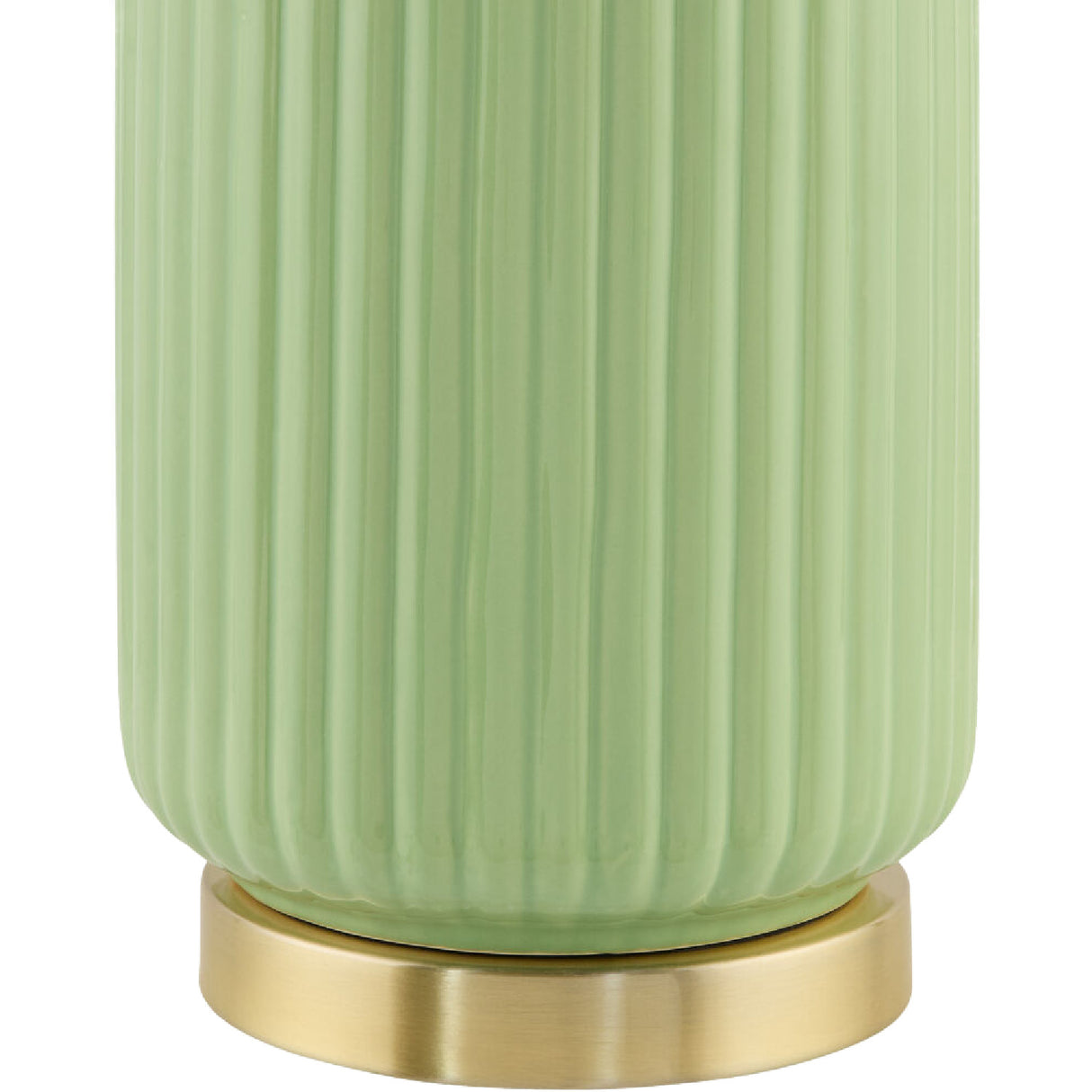   Modern European furniture - Fluted Glazed Ceramic Table Lamp - www.oroa.com | Oroa.com