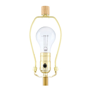   Modern European furniture - Rubberwood Beige Linen Table Lamp - www.oroa.com | Oroa.com