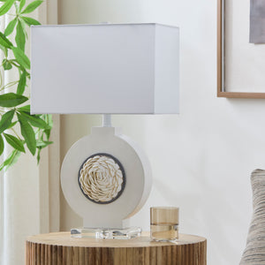   Modern European furniture - Shell Embellished Accent Table Lamp - www.oroa.com | Oroa.com