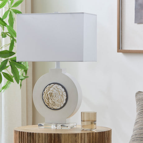   Modern European furniture - Shell Embellished Accent Table Lamp - www.oroa.com | Oroa.com