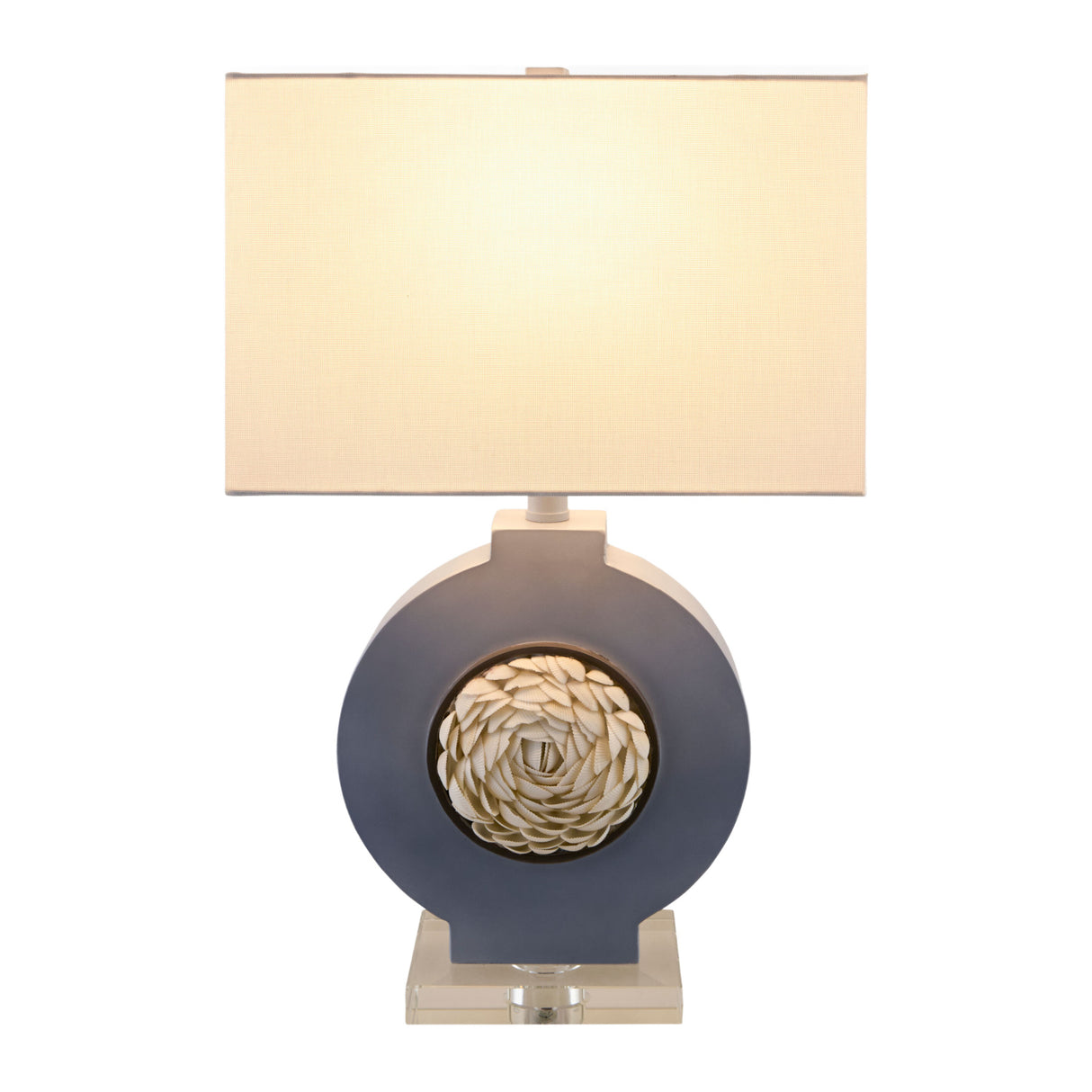   Modern European furniture - Shell Embellished Accent Table Lamp - www.oroa.com | Oroa.com