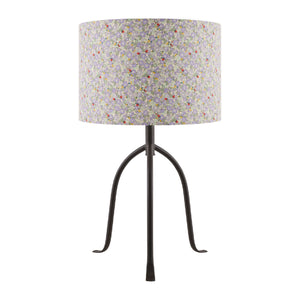   Modern European furniture - Floral Print Linen Table Lamp S - www.oroa.com | Oroa.com