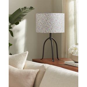   Modern European furniture - Floral Print Linen Table Lamp S - www.oroa.com | Oroa.com