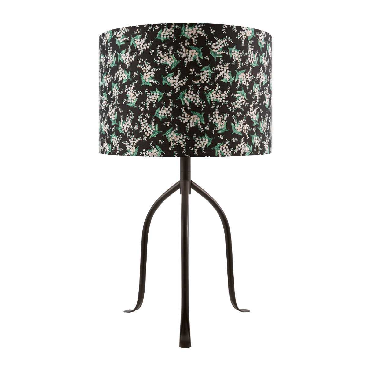   Modern European furniture - Floral Print Linen Table Lamp S - www.oroa.com | Oroa.com