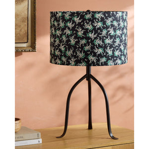   Modern European furniture - Floral Print Linen Table Lamp S - www.oroa.com | Oroa.com