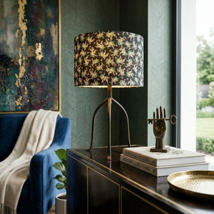   Modern European furniture - Floral Print Linen Table Lamp S - www.oroa.com | Oroa.com