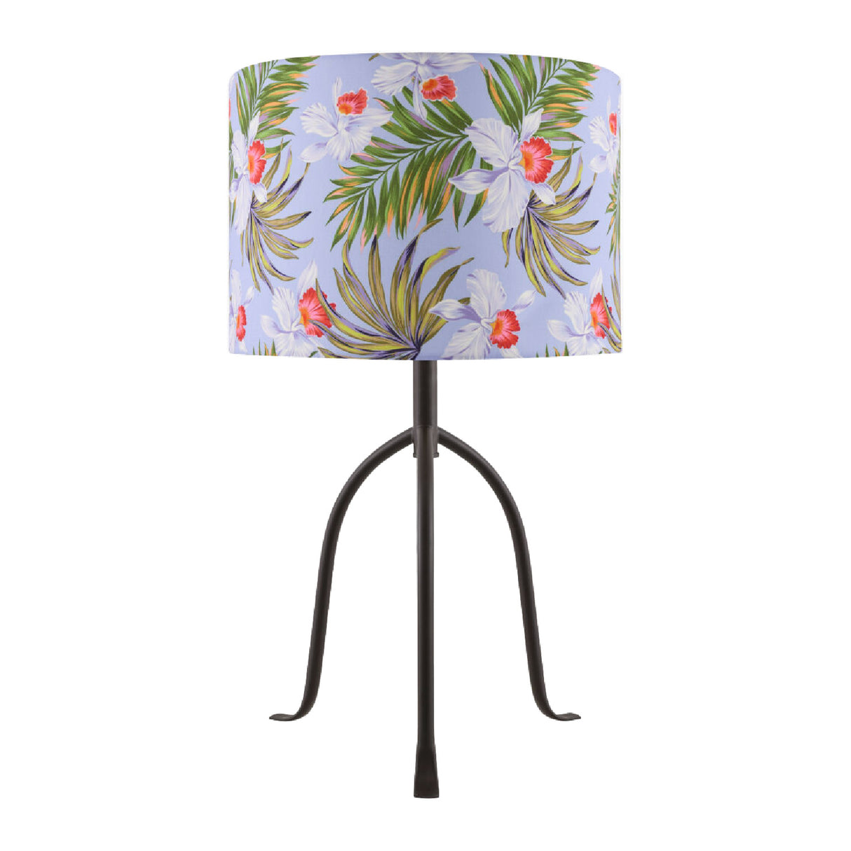   Modern European furniture - Floral Print Linen Table Lamp S - www.oroa.com | Oroa.com