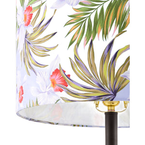   Modern European furniture - Floral Print Linen Table Lamp S - www.oroa.com | Oroa.com