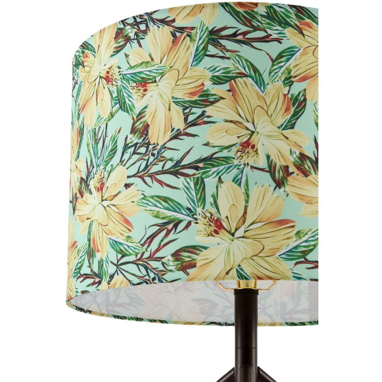   Modern European furniture - Floral Print Linen Table Lamp S - www.oroa.com | Oroa.com