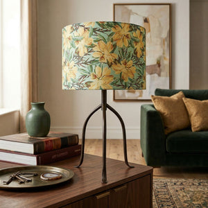   Modern European furniture - Floral Print Linen Table Lamp S - www.oroa.com | Oroa.com