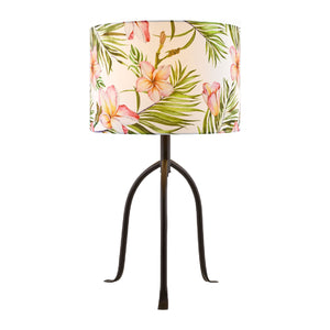   Modern European furniture - Floral Print Linen Table Lamp S - www.oroa.com | Oroa.com