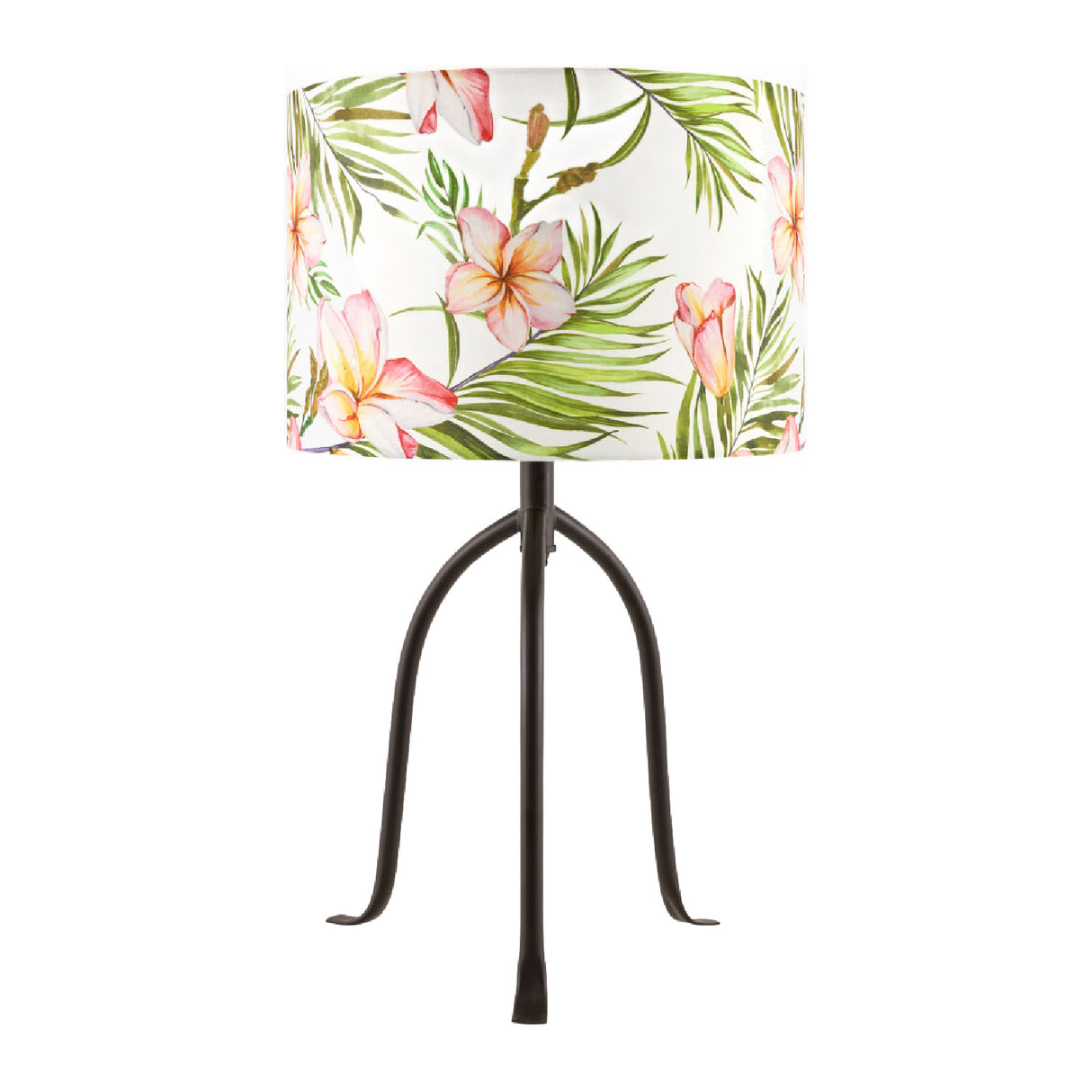   Modern European furniture - Floral Print Linen Table Lamp S - www.oroa.com | Oroa.com