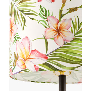   Modern European furniture - Floral Print Linen Table Lamp S - www.oroa.com | Oroa.com