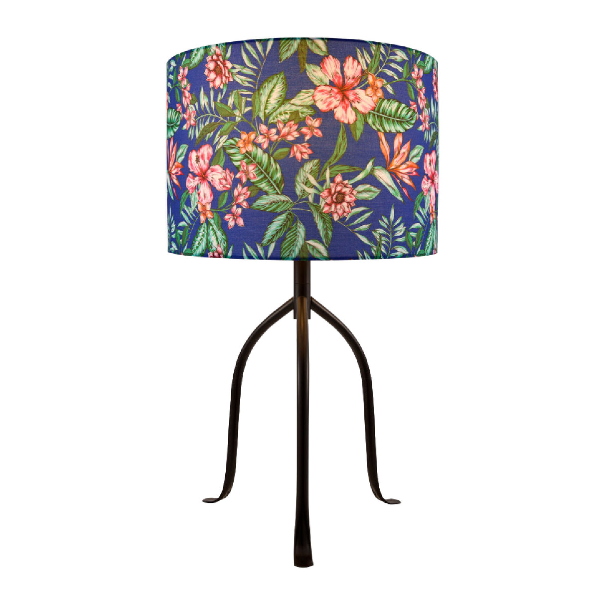   Modern European furniture - Floral Print Linen Table Lamp S - www.oroa.com | Oroa.com