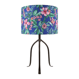   Modern European furniture - Floral Print Linen Table Lamp S - www.oroa.com | Oroa.com